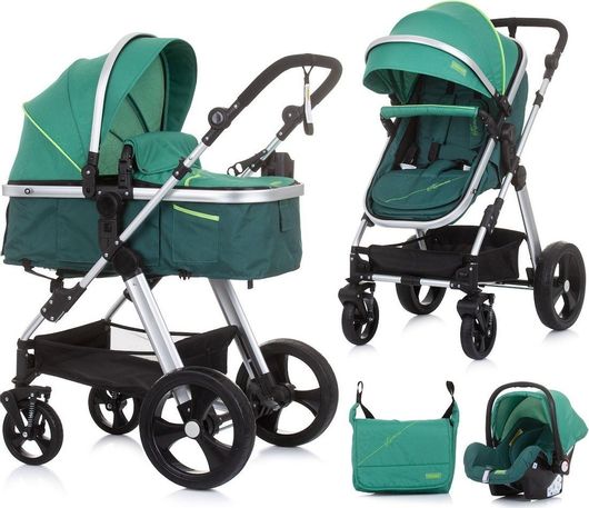 Πολυκαρότσι Chipolino 3 σε 1 από Νεογέννητα Πράσινο