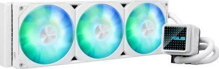 Υδρόψυξη Επεξεργαστή Asus Prime LC 360 ARGB Τριπλού Ανεμιστήρα 120mm για Socket AM4/AM5/1700/1200 Λευκό