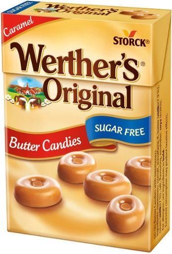 Καραμέλες Werther’s Original Βουτύρου Χωρίς Ζάχαρη 42gr