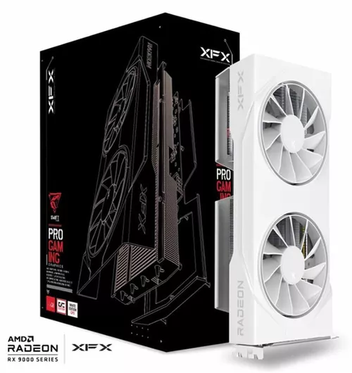 Κάρτα Γραφικών XFX Radeon RX 9060 XT 8GB GDDR6 Swift OC White Gaming Edition