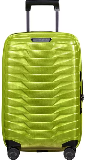 Samsonite Proxis Βαλίτσα Ταξιδίου Καμπίνας Σκληρή Λάιμ με 4 Ρόδες Ύψους 55cm λάιμ