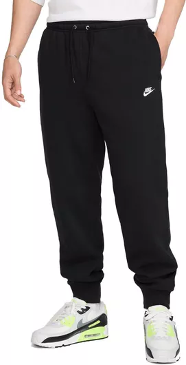 Nike Club Παντελόνι Φόρμας με Λάστιχο Μαύρο