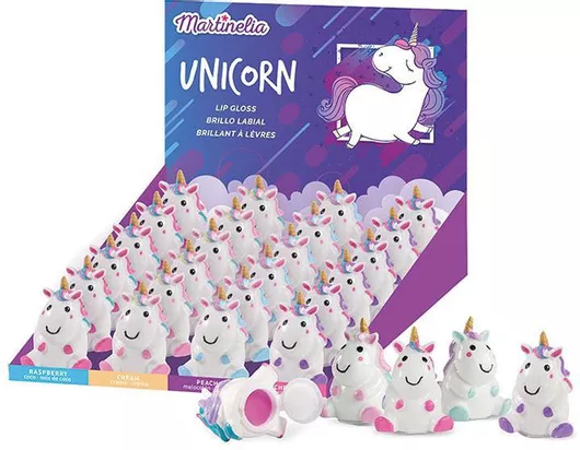  Μακιγιάζ Martinelia Unicorn Lip Gloss (Διάφορα Σχέδια) 1τμχ