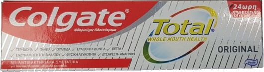 Οδοντόκρεμα Colgate Total Original για Ουλίτιδα & Πλάκα & Τερηδόνα 75ml