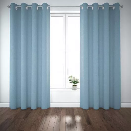 Κουρτίνα Living Project με Τρουκς Efes Γαλάζιο 400x270cm