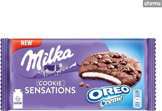 Σοκολάτα Γάλακτος Milka Sensations Oreo 156gr