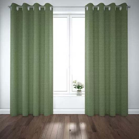 Κουρτίνα Living Project με Τρουκς Dubai Πράσινο 150x280cm