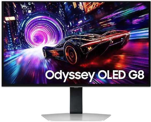 Samsung G8 G81SF OLED HDR Monitor 27" 4K 3840x2160 240Hz με Χρόνο Απόκρισης 0.03ms GTG