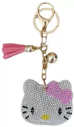 Μπρελόκ Bling Rhinestone Hello Kitty Oem Acc.4289-43