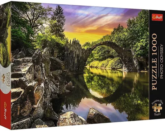 Rakotza Bridge In Kromlau Germany Puzzle 2D 1000pcs