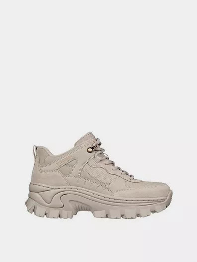 Skechers Street Blox Γυναικεία Chunky Sneakers Μπεζ