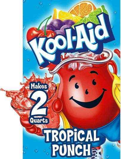 Χυμός σε Σκόνη Kool-Aid Tropical Punch 4.5gr