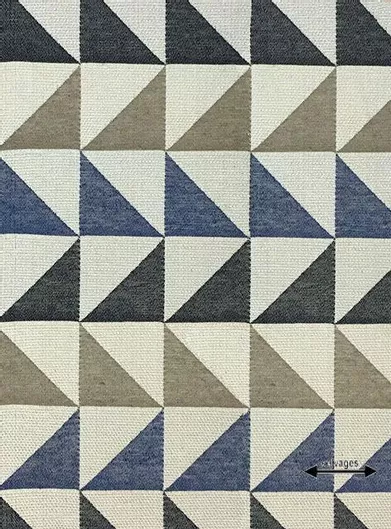 Κουρτίνα Sarlas με Τρουκς Geometric 280x270cm