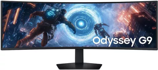 Samsung Odyssey G9 G91F Ultrawide VA Curved Monitor 49" 5120x1440 144Hz με Χρόνο Απόκρισης 1ms GTG
