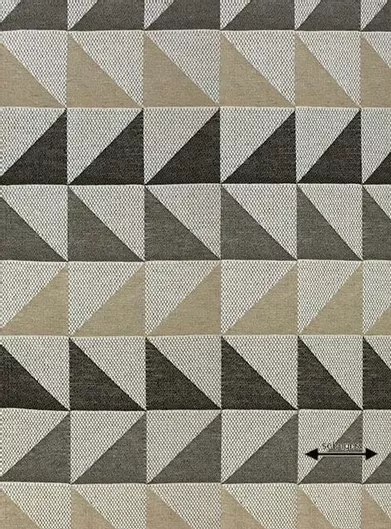 Κουρτίνα Sarlas με Τρέσα Geometric 140x270cm