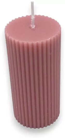 Riniotis Διακοσμητικό Κερί Ροζ Ροζ