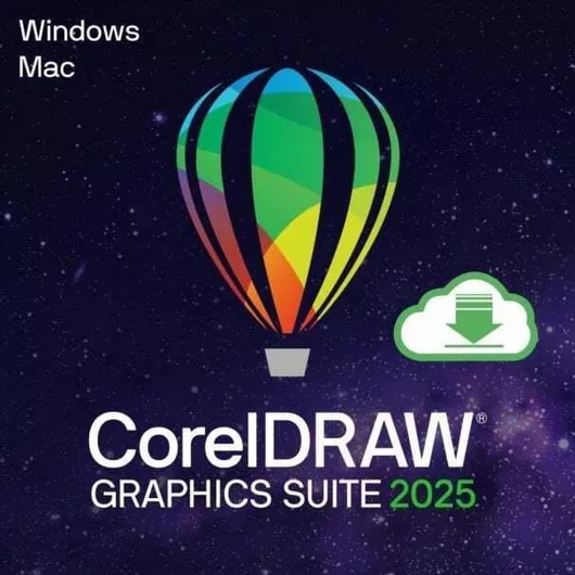 CorelDRAW Graphics Suite 2025 Box | Win/Mac | CDGS2025MLMBEU Software