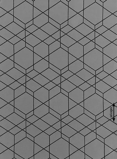 Κουρτίνα Sarlas με Τρέσα R Γκρι 140x270cm