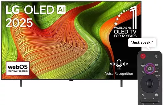 LG Smart Τηλεόραση 65" 4K UHD OLED AI B5 HDR 2025OLED65B56LA