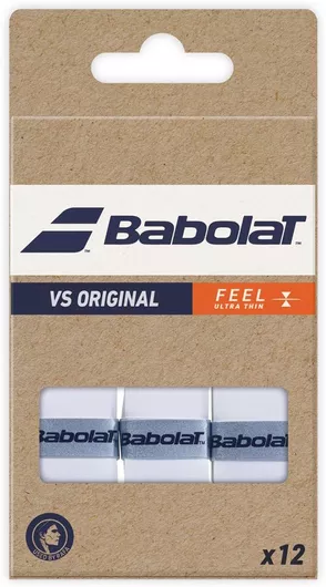 Overgrip Ρακέτας Babolat Vs Grip Original X Σετ 12τμχ White