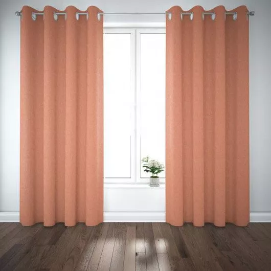 Κουρτίνα Living Project με Τρουκς Efes Πορτοκαλί 300x270cm