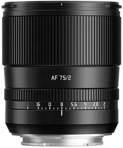 Φωτογραφικός Φακός TTArtisan Full Frame 75mm f/2 για Nikon Z Mount Μαύρος