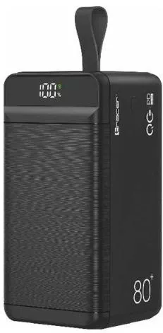 Tracer Vouge-8 Power Bank 80000mAh Power Delivery/Quick Charge 3.0 Μαύρο