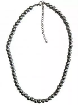 Κολιέ Kostibas 1013-729a, Ατσάλι, Ασημί