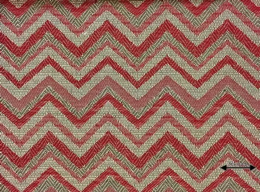 Κουρτίνα Sarlas με Τρουκς Κόκκινο 140x270cm