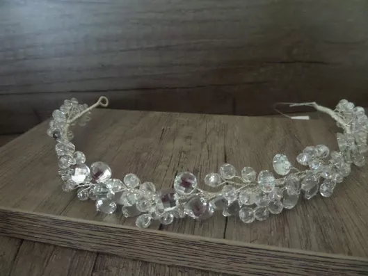 Νυφική Κουάφ στεφανάκι Κ731 Sil-k731