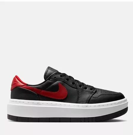 Jordan Air Jordan 1 Elevate Low Γυναικεία Flatforms Sneakers Μαύρο