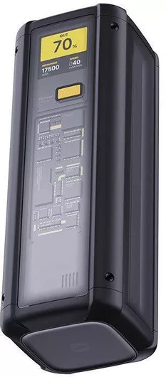 Xiaomi HyperCharge P03MI Power Bank 25000mAh 212W με Θύρα USB-A & 2 Θύρες USB-C Power Delivery Διάφανο