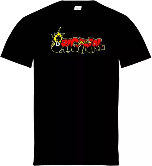 Μπλούζα Μακό Ενηλίκων Μαύρο Pegasus με Τύπωμα Original AEK Athens