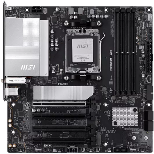 Motherboard MSI Pro B850M-P Wifi Micro ATX με AMD AM5 Socket