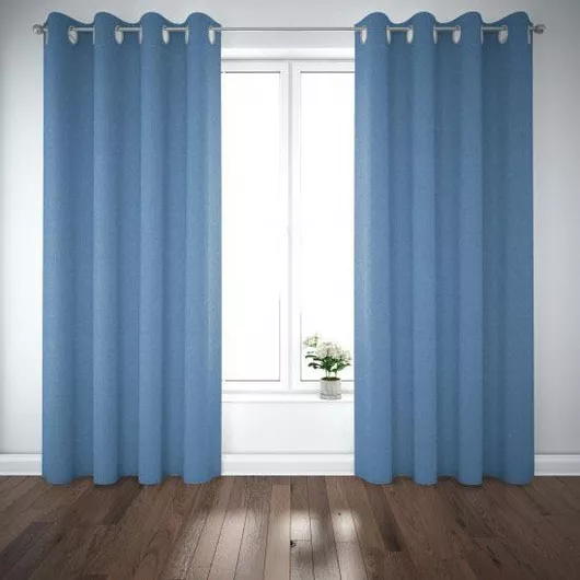 Κουρτίνα Living Project με Τρουκς Efes Μπλε 200x270cm