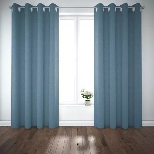 Κουρτίνα Living Project με Τρουκς Efes Μπλε 200x270cm