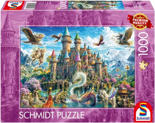 Castle In The Land Of Imagination Puzzle 2D 1000pcs
