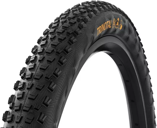 Σετ 4τμχ Ελαστικο Continental Trinotal Trail Grip 27.5x2.40 Μαυρο Διπλωτο