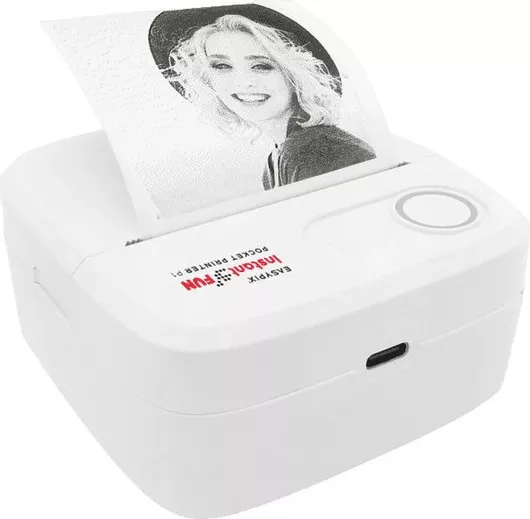 EasyPix InstantFUN Ασπρόμαυρος Εκτυπωτής Θερμικός 10102