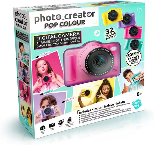 AS Photo Creator Compact Φωτογραφική Μηχανή 32MP Ροζ