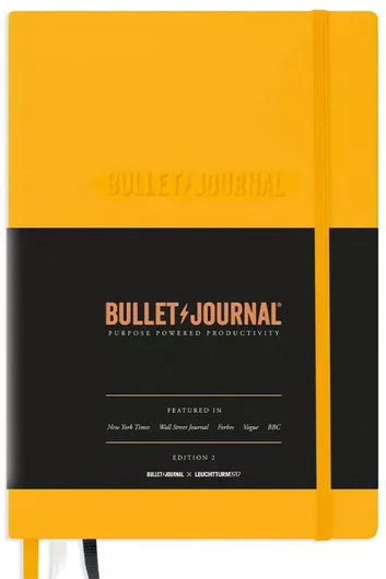 Leuchtturm1917 Bullet Journal Edition 2 A5 Dotted 206 Pages 24 371205 Yellow
