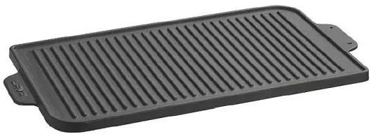 Πλάκα Ψησίματος Lava Διπλής Όψης Μαντεμένια 47x26cm