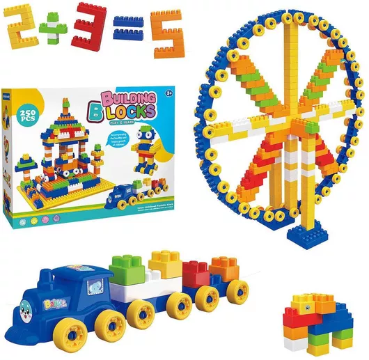 Τουβλάκι ToyMarkt για 3+ Ετών 250τμχ.