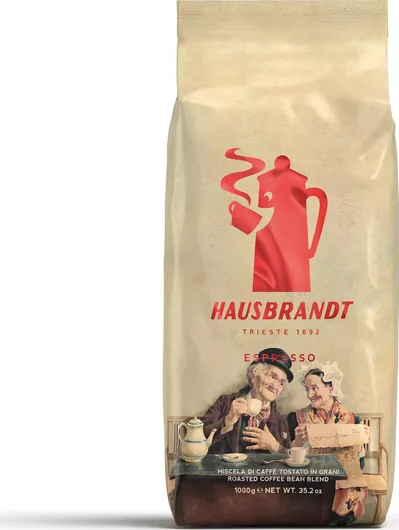 Καφές Espresso Hausbrandt Nonnetti σε Κόκκους 1kg