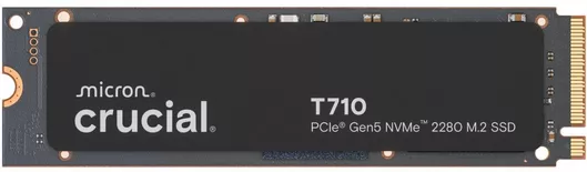 SSD Σκληρός Δίσκος Crucial T710 1TB M.2 NVMe PCI Express 5.0
