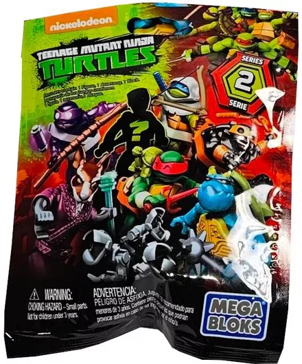 Τουβλάκι Mega Bloks Χελωνονιντζάκια 1τμχ.
