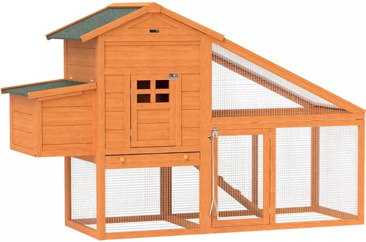 Κοτέτσι Pawhut Μεταλλικό 1.79 x 1.15 x 0.67m