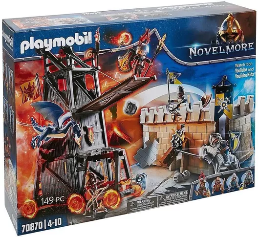 Playmobil Novelmore Burnham Raiders Attack Tower για 4-10 ετών