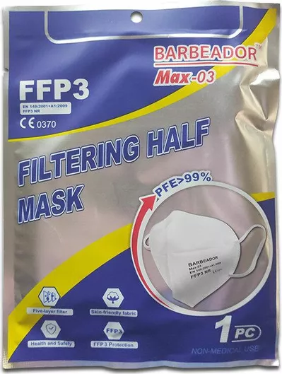 Μάσκα Προστασίας FFP3 1τμχ