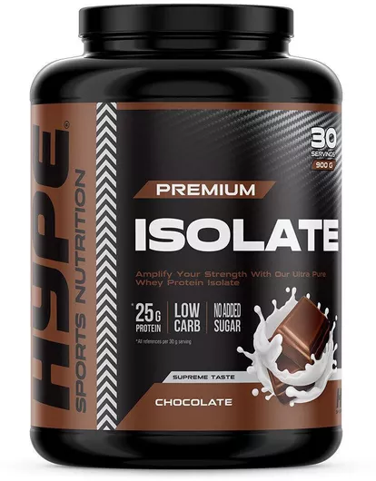 Hype Supplements Premium Isolate με Γεύση Σοκολάτα 900gr